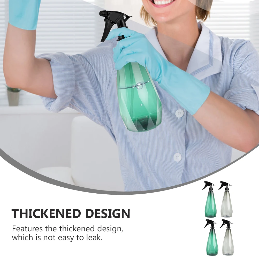 

4Pcs 1L Durable Plastic Sprayer Bottle for Home Gardening Watering Cleaning Multipurpose Use Water Spray Bottle