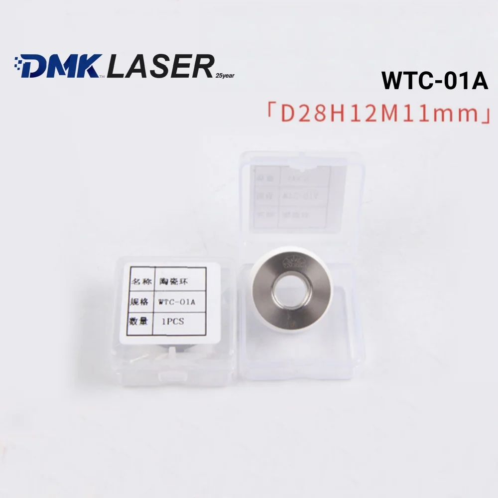 WSX HSG Original cutting Ceramic Ring WTC-01A D28M11H15 Ceramic Body nozzles holder for NC30E/NC60/KC15A/NC30A Laser Cutter Head