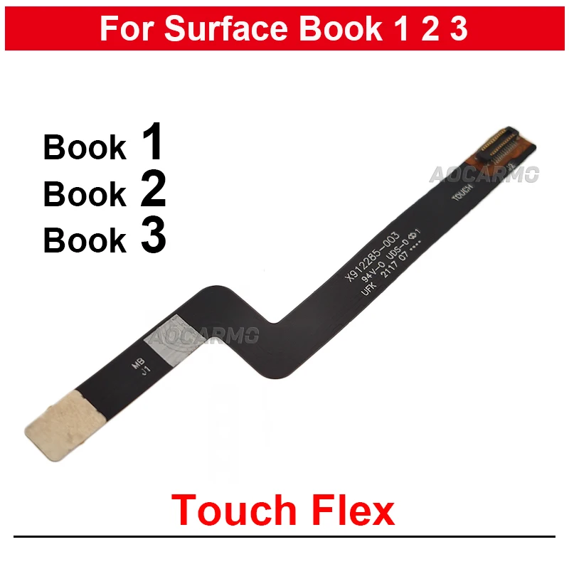 Cable flexible de conexión de pantalla táctil, piezas de reparación de repuesto para Microsoft Surface Book 1, 2, 3, 13,5 pulgadas, Book2 Book 3, 15 pulgadas