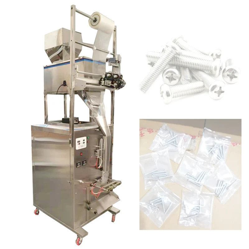 

Food Coffee Bean Grain Automatic Weighing Packaging Machine Powder Bag Three Side Seal Filling Packaging Machine