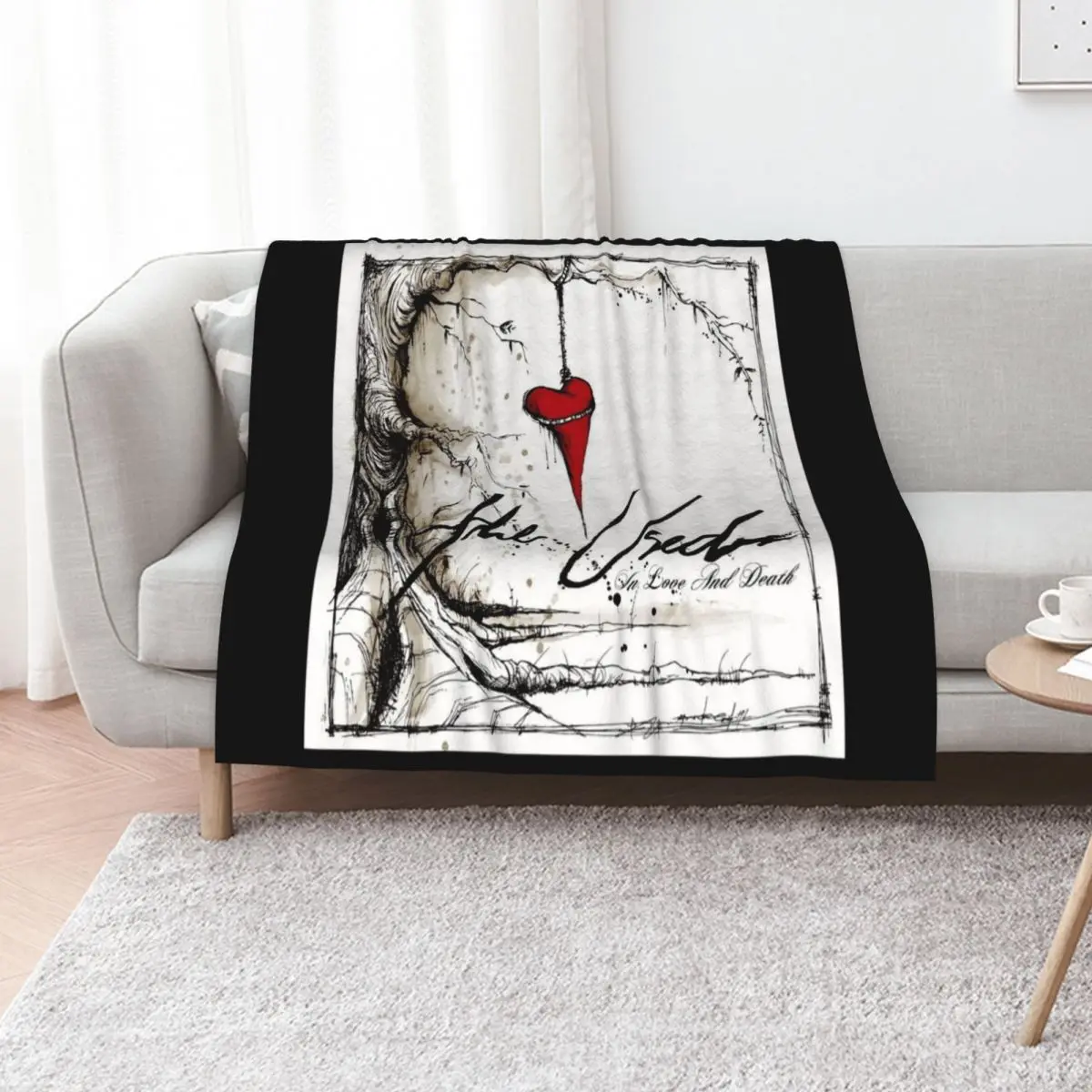 In love and death Throw Blanket anime Luxury Throw Weighted Plush Soft Loose Blankets