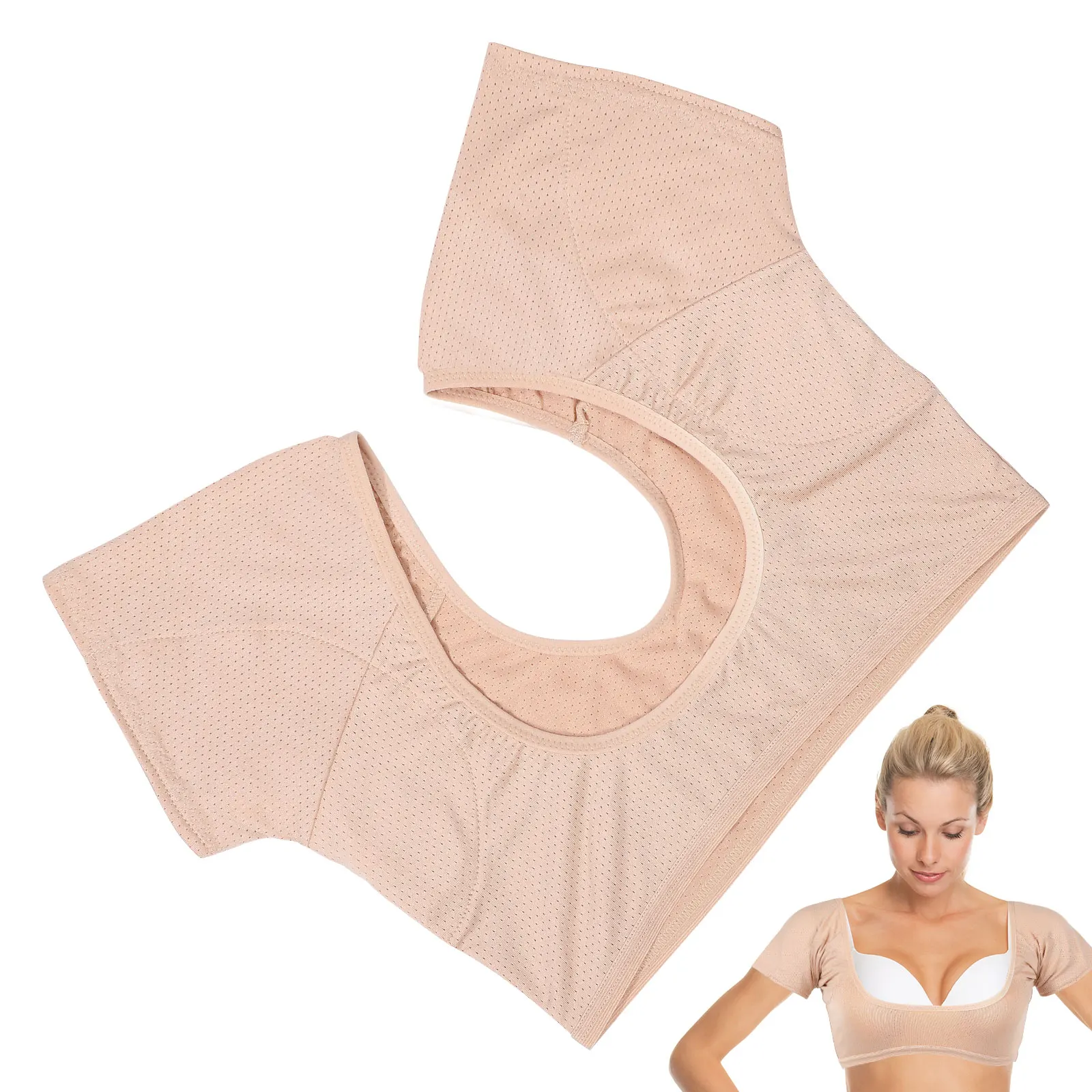 

1Pcs Women Sweat Vest with High Elasticity Breathable Anti-Sweat Underwear Quick-Drying Protection for T-Shirts and Blouses