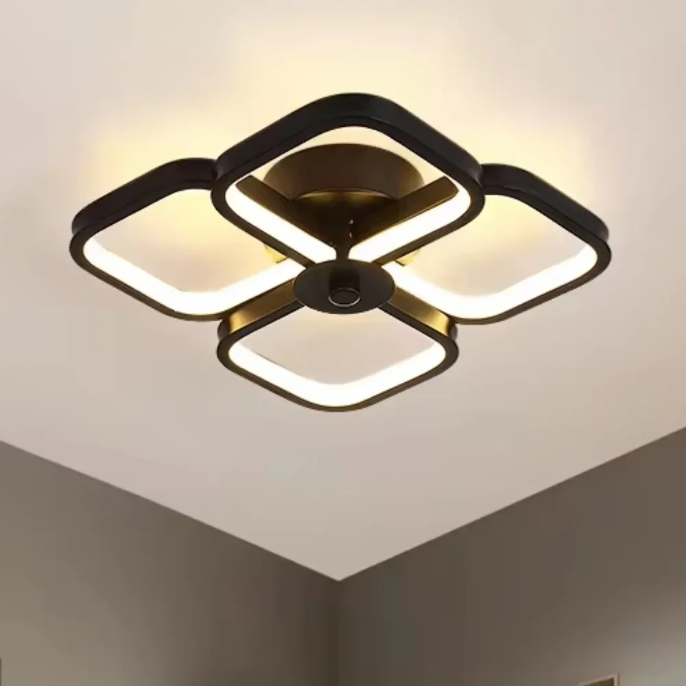 

Creative Round Square for Living Room Bedroom Corridor Aisle Balcony Hallway Lighting Lamps Modern Led Ceiling Lights