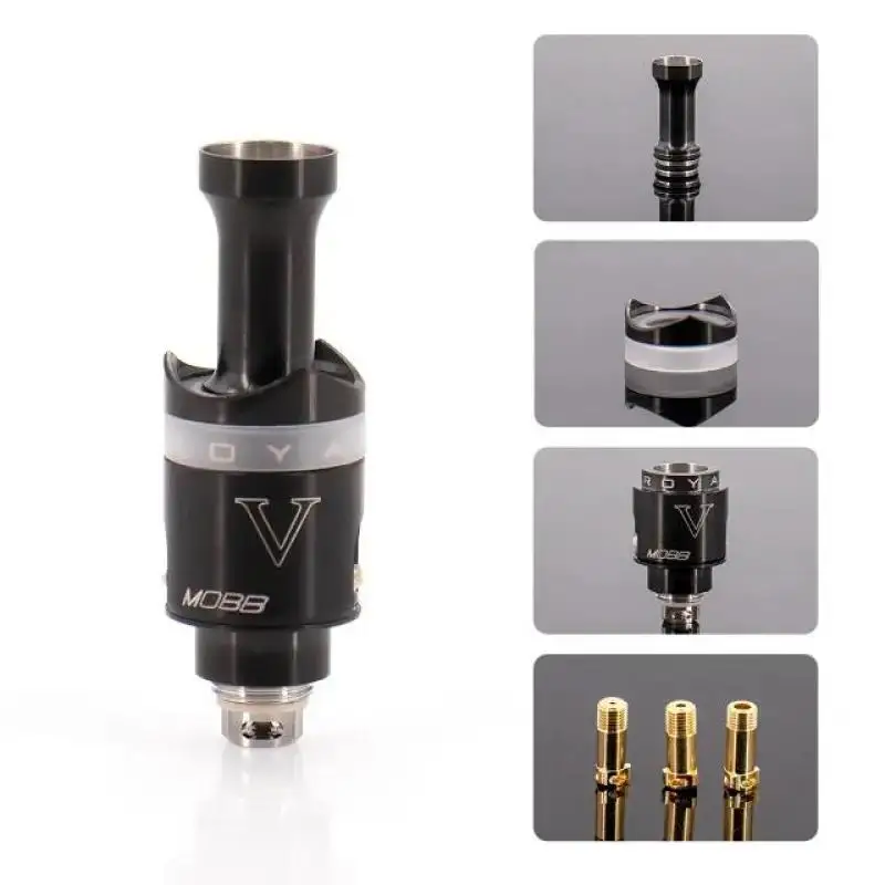 DSX Monarchy Mobb V Style RBA Bridge 316SS für Billet/BB/Boro Tank mit Luftstiften 1 mm/2,5 mm/3 mm/3,5 mm