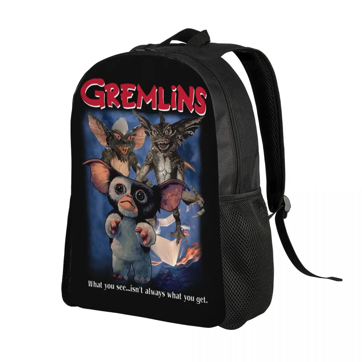 

Gremlins Mogwai Travel Backpack Men Women School Laptop Bookbag 80s Movie Gizmo Monster College Student Daypack Bags