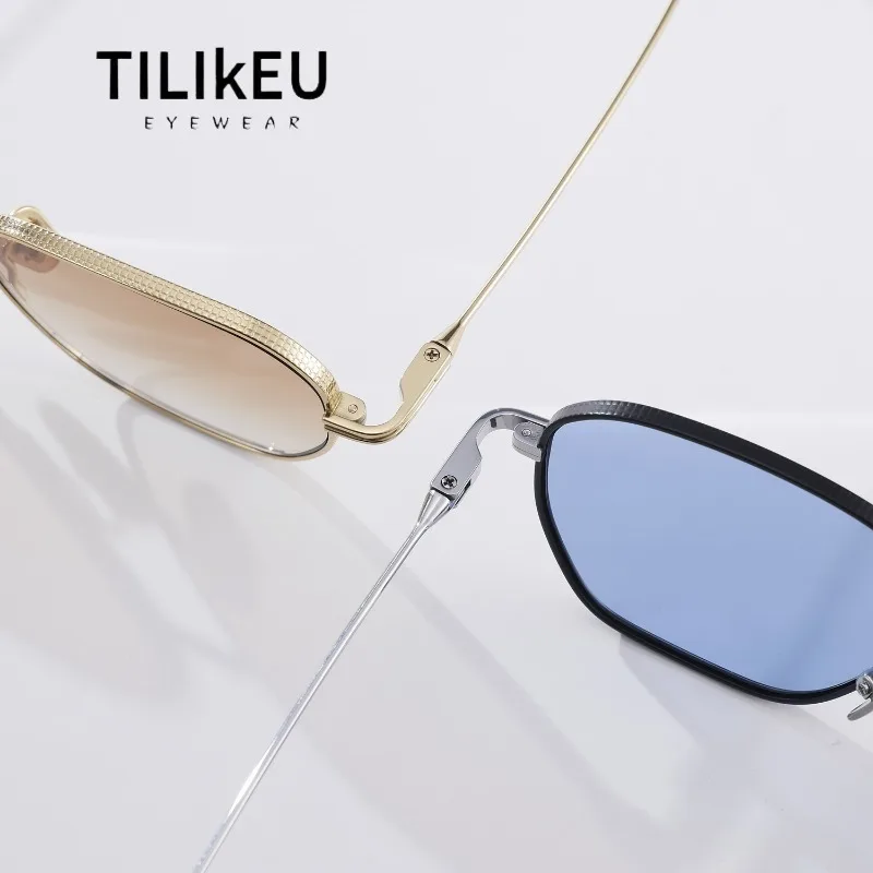 

New Korean-Style Trendy Sunglasses for Women Fashion Exquisite Square Sunscreen Shades UV400 Gradient Sunglasses for Women