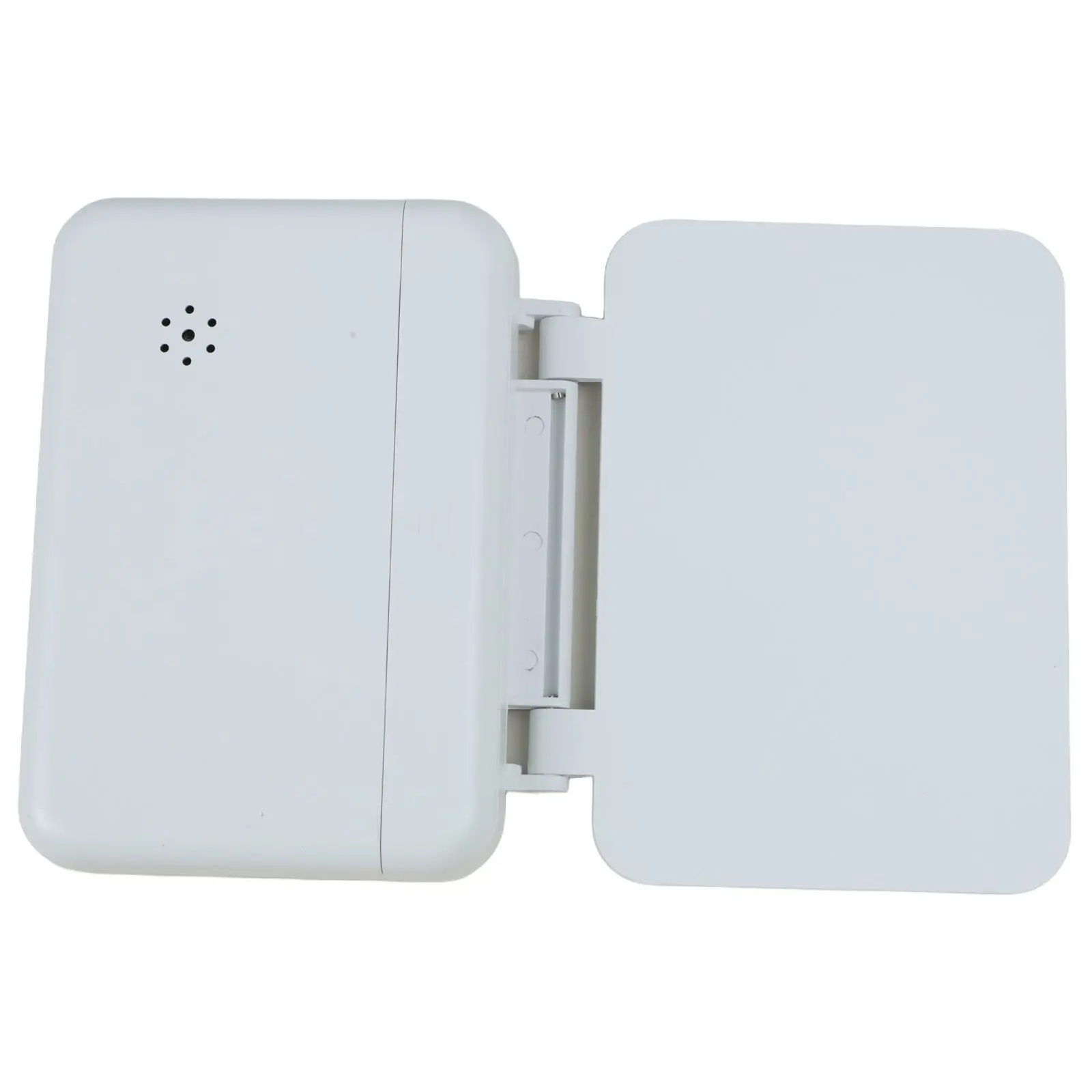 Travel Alarm Clock with Adjustable Backlight 12/24H Time Format Calendar Indoor Temperature Weekend Mode and Snooze Function