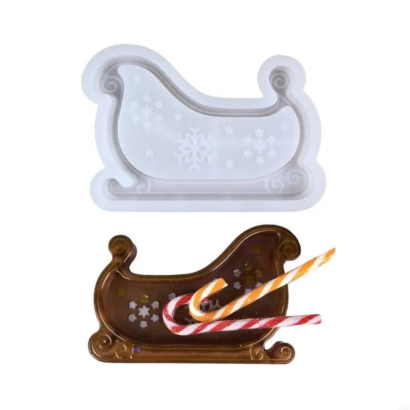 

Y55F Silicone Craft Tray Mold for Resin Castes Decorative Household Use