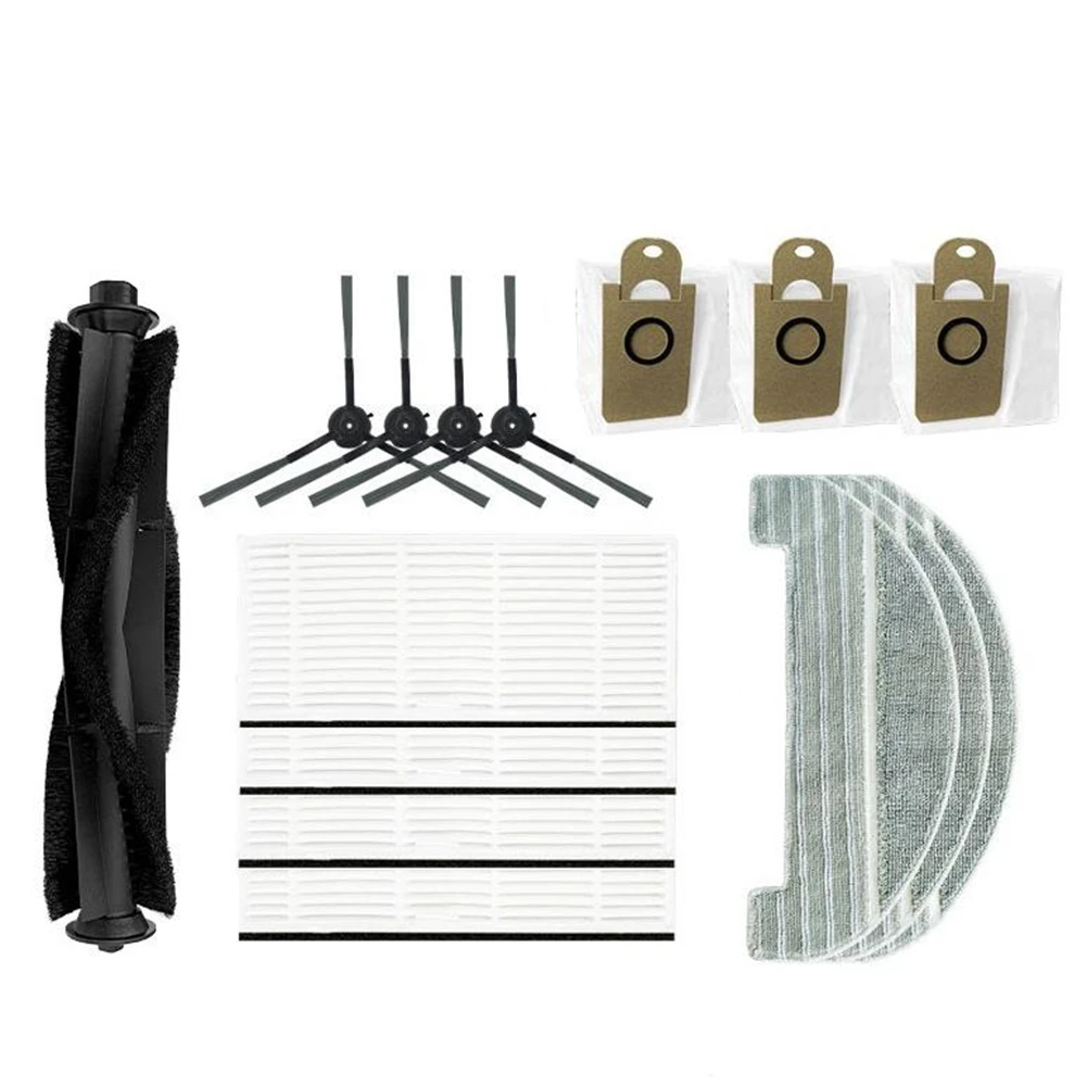 

Replacement Accessories Kit for M8 PRO Robot Vacuum Cleaner Main Brushes Filter Mop Cloths Dust Bags