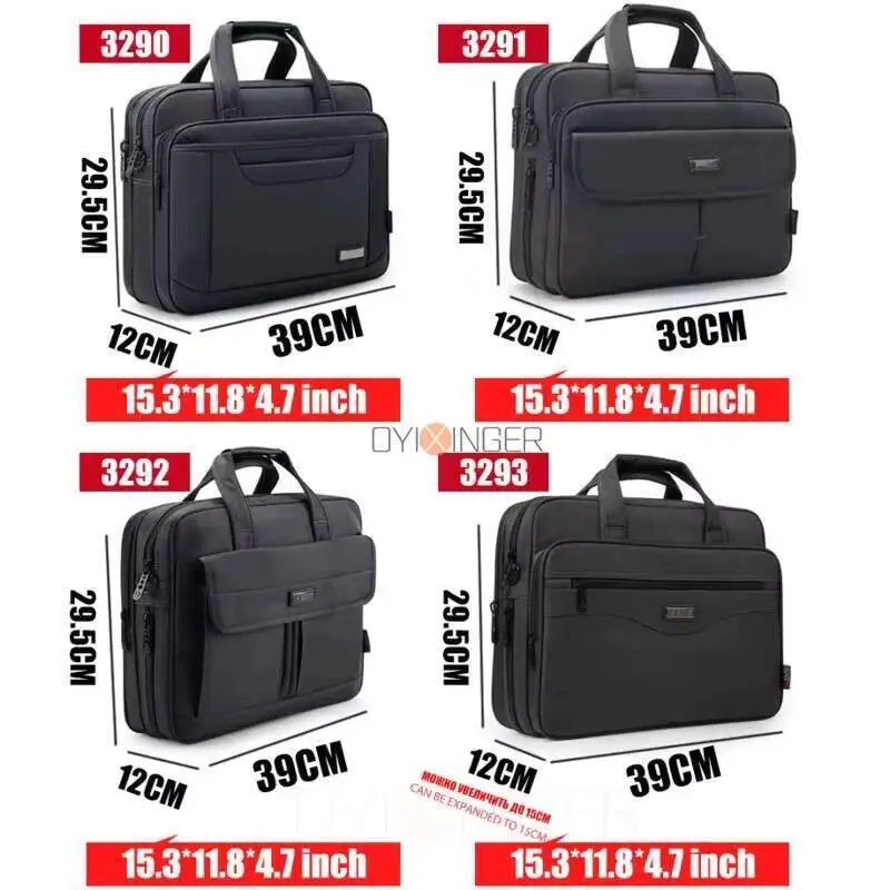 15.6 Inch Laptop Bag Waterproof Business Briefcase Shoulder Bag for Men Women Travel Office Work Computer Bag for Macbook dell