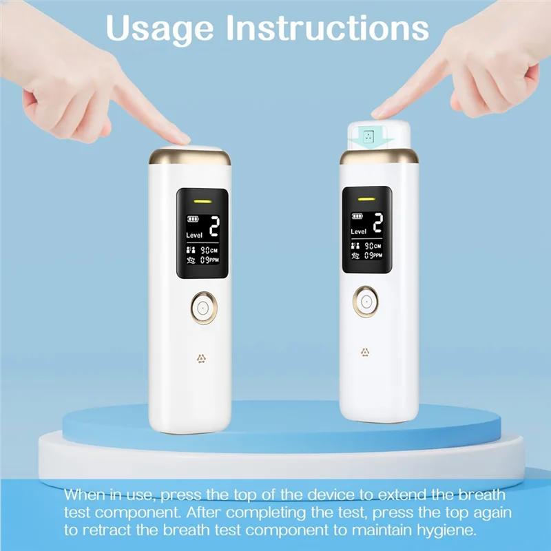 

AA20-Oral Odor Freshening Rate Detector, Portable Oral Breath Monitor With Real-Time Odor Checking, Professional