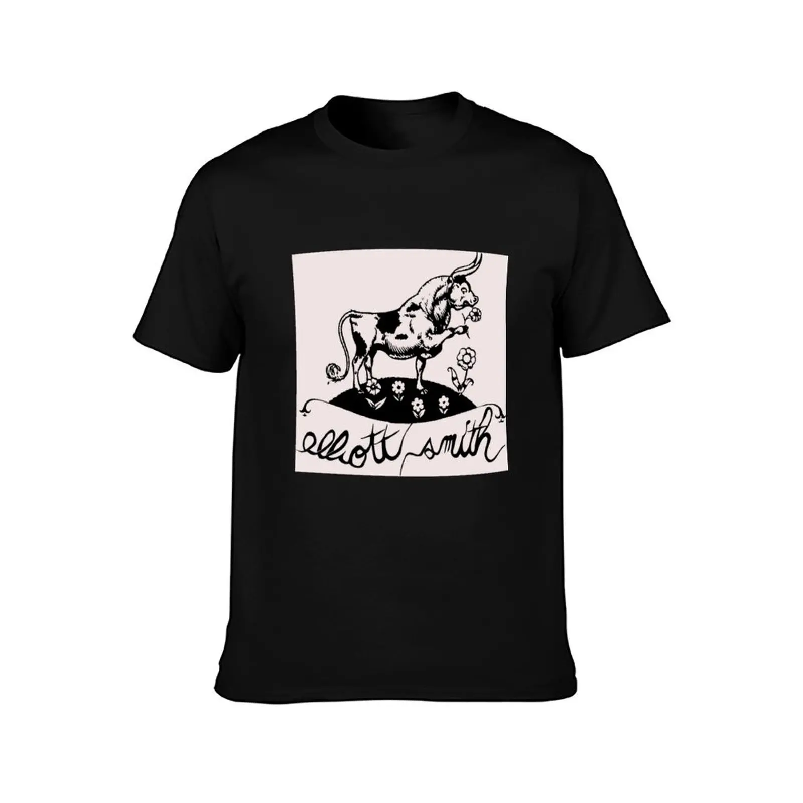 Elliott SmithElliott Smith x Ferdinand the Bull T-Shirt Big and Tall Solid Color T-Shirt