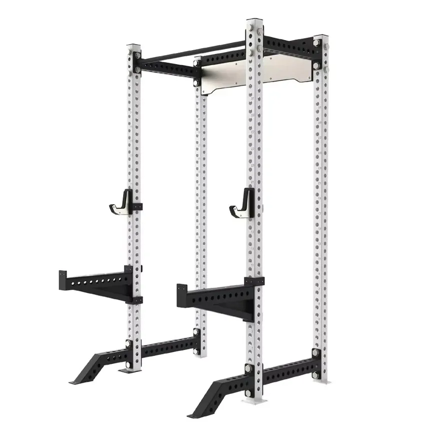 

Commercial Static Stacking Rack Multifunctional Smith Machine Half Power Rack