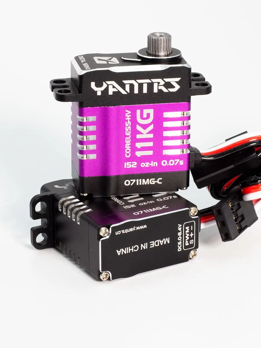 

YANTRS 8,4 В 11 кг Микро сервопривод 1/24 RC Monster Car SCX10.3 SCX24 Гусеничный самолет и хвост вертолета 450 класса и перекосная пластина