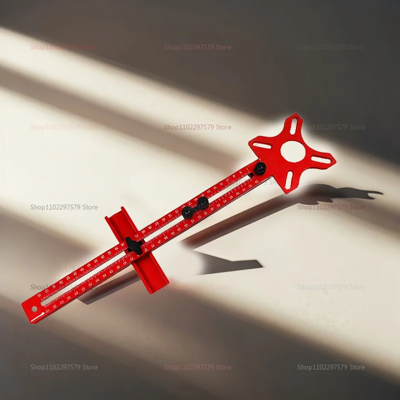 3 في 1 راوتر طحن الأخدود قوس للنجارة قطع دائري تهزهز الألومنيوم راوتر دائرة قطع أداة الحز الدقيق