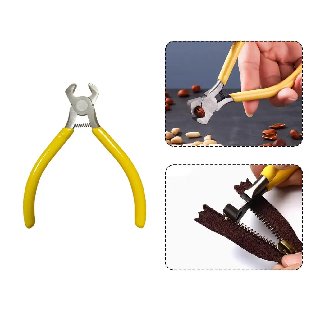Multi-Functional Pine NUT Er เมล็ดแตงโมคีมสแตนเลสขนาดเล็ก Artifact Nibbling ฟักทองเปิด S ขี้เกียจ C1j4