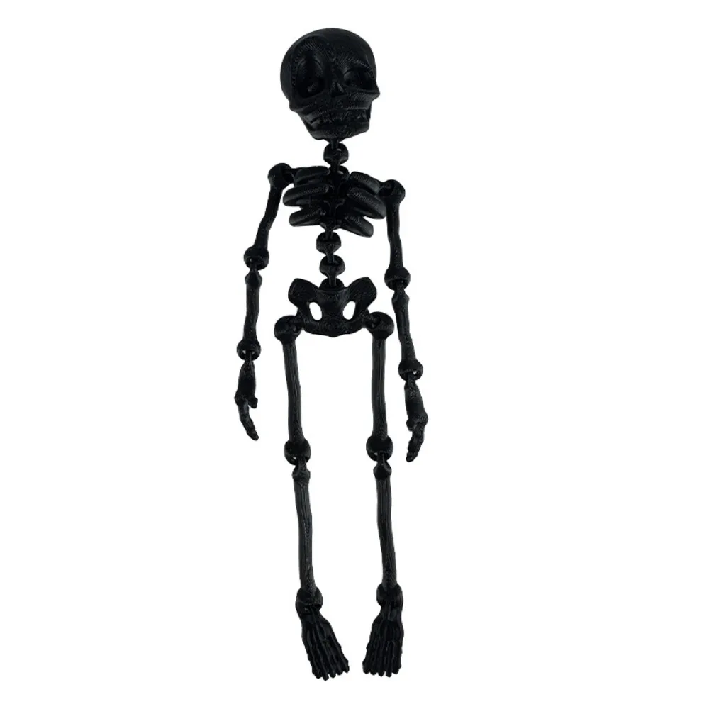 

Movable Skeleton Rack Refrigerator Sticker Funny Exquisite Refrigerator Magnets Personality Decoration Skull Magnetic Sticker