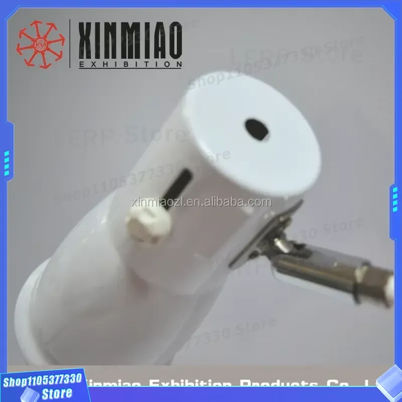 Modular LED Exhibition Booth Lighting Connectable Spotlights for Trade Show Display Stand Illumination System Professional