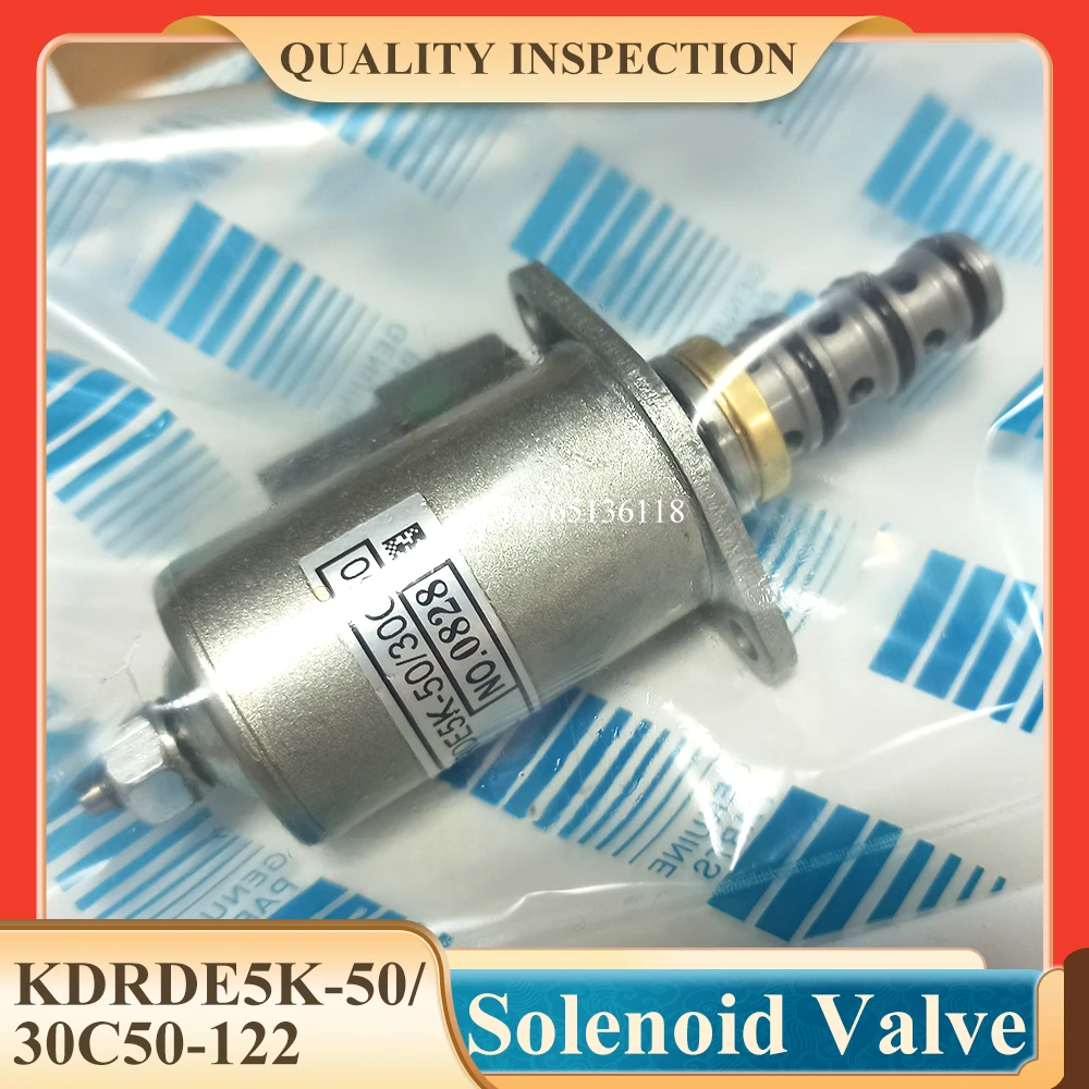 SK200-8 SK250 SK330 SK350-8 Excavator Solenoid Valve KDRDE5K-50/30C50-122 Hydraulic Solenoid