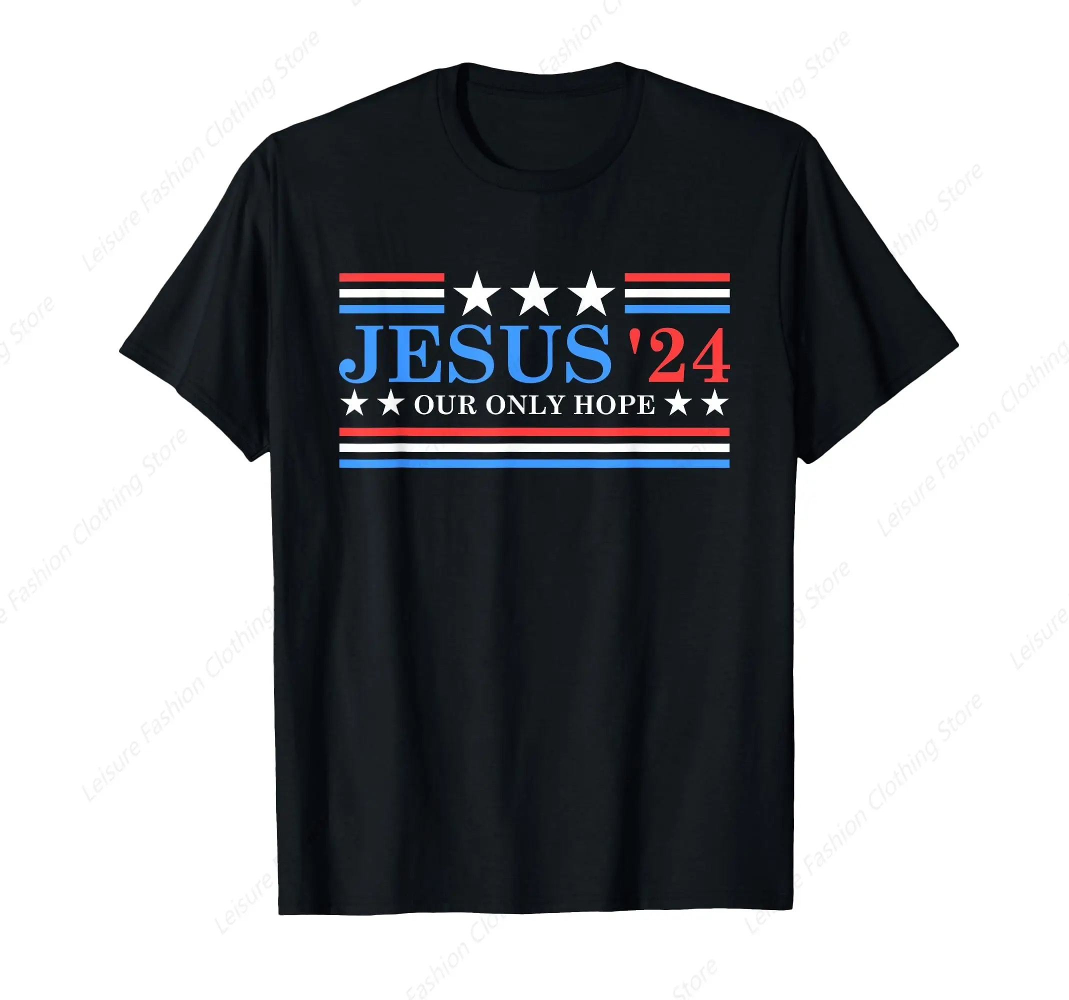 Jesus Christ 2024 President USA Election Political Parody T-Shirt