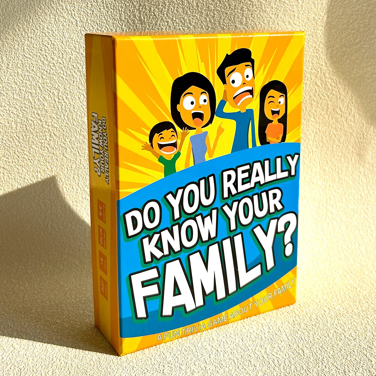 

Family Game Night Card Game - One Box of Tabletop Games for Gatherings
