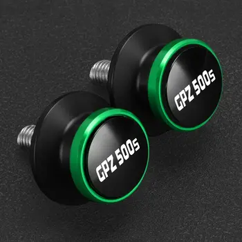 FÖR KAWASAKI GPZ500S GPZ 500S 1990 - 2009 2010 2008 2007 2006 2005 2004 Motorcykel 8MM Svingarmsspolar Slider Bakre Stödskruvar 10 best sales Kawasaki z800 - №2