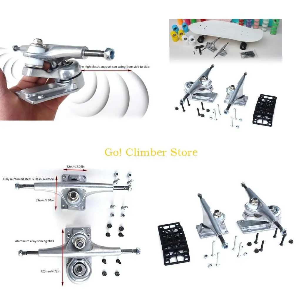 

Q84C Water Bridge Land Rushes Bracket No Pedal Land Surfing Scateboards Spring Cracket