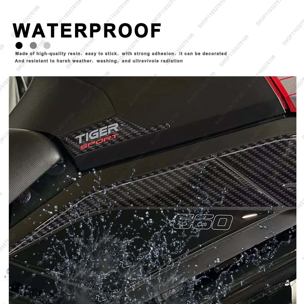 Sport 660 Sticker Motorcycle Accessories 3D Epoxy Resin Sticker kit For Tiger Sport 660 2022-2023 2022 Non-slip Tank Pad Decal