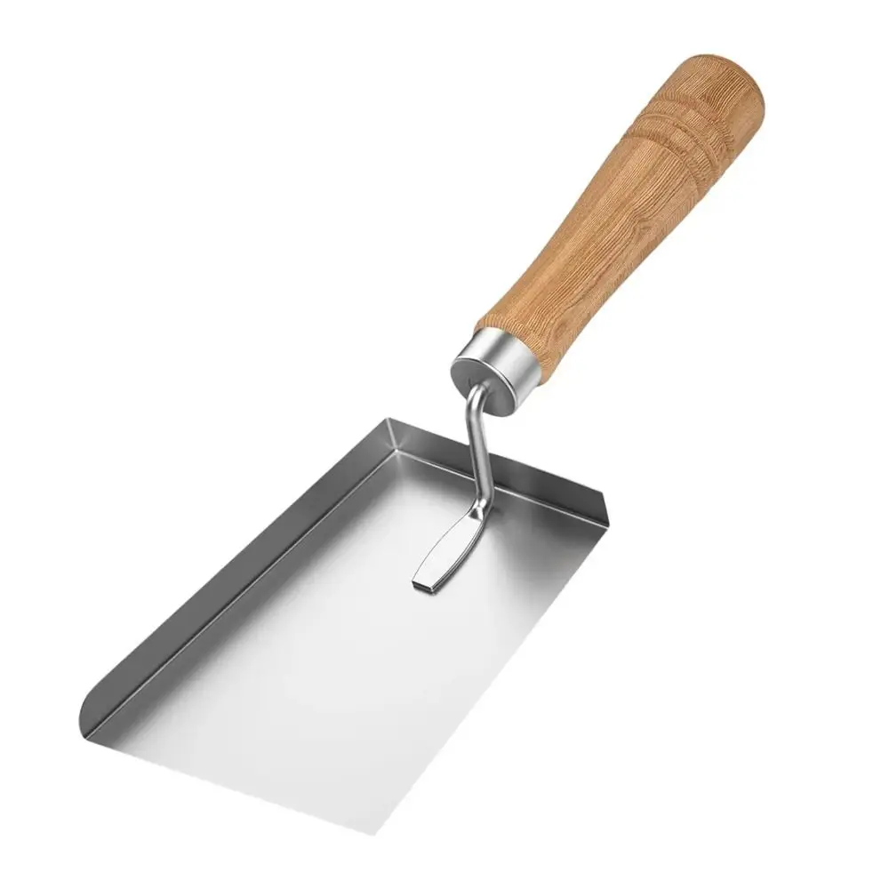 Beekeeping Tool Cleaning Shovel Stainless Steel Comfortable Handle Honey Cleaning Shovel Anti-slip Durable Beehive Shovel