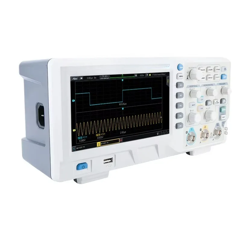 6202Z Digital  Oscilloscope High Precision 2 Channels Storage Oscilloscope 200MHz