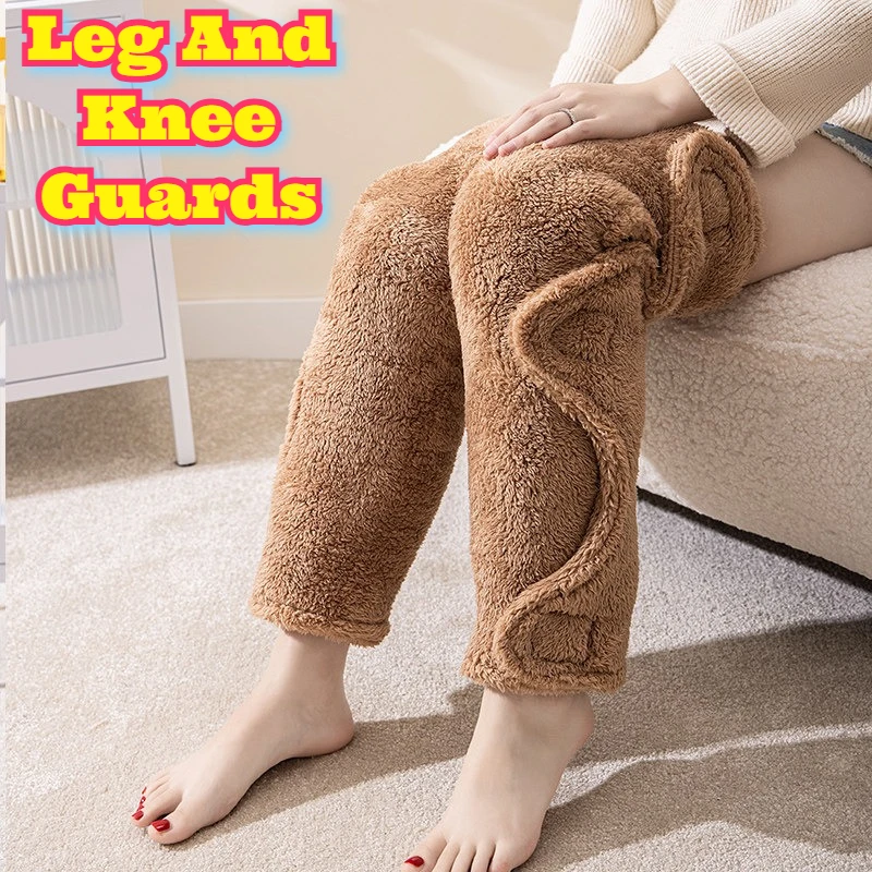 Long Length Winter Thermal Leg Warmers Knee Protectors Elderly Cold Protection Office Work Indoor Use Cycling Biking Riding New
