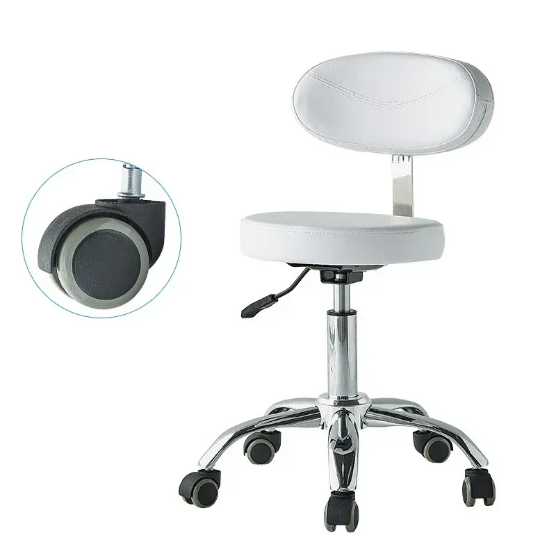 Stools Wheels Beautician Furniture Bar Hairdressing Beauty Salon Toilet Chair Esthetician Hairdresser sedia barbiere Stool Spa