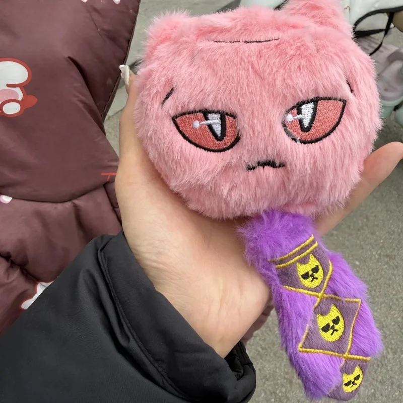 

Jojo'S Bizarre Adventure: Steel Ball Run Gyro Zeppeli 10cm Plush Doll Keychain Cute Anime Merch Holiday Gifts Toys Killer Queen