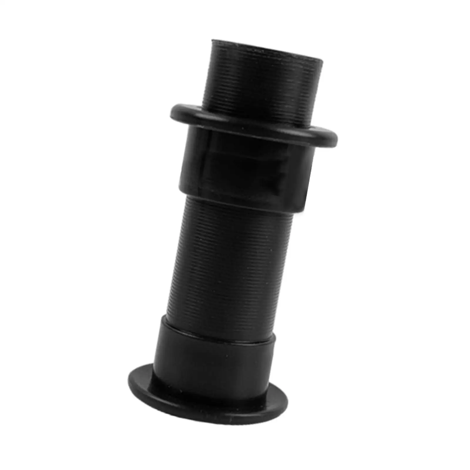 Boat Plumbing Fittings Plastic Thru Hull Drain Connector Easy Install Threaded Nuts for Yachts and Wells