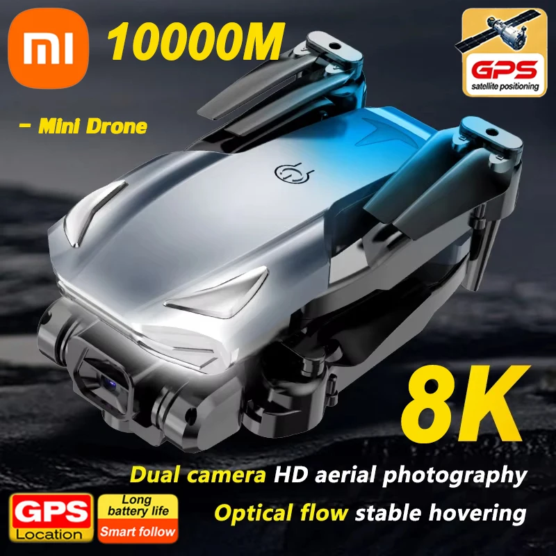 Xiaomi 8K 4K HD Camera Anti-Shake Drone Dual Camera Electrically Adjustable Optical Flow Obstacle Avoidance Professional 10000M