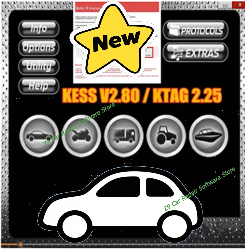 

2025 New tool Ksuite 2.80 software for Kess V5.017 ECU Programmer Ktag 2.25 ECU Chip Tuning Tool