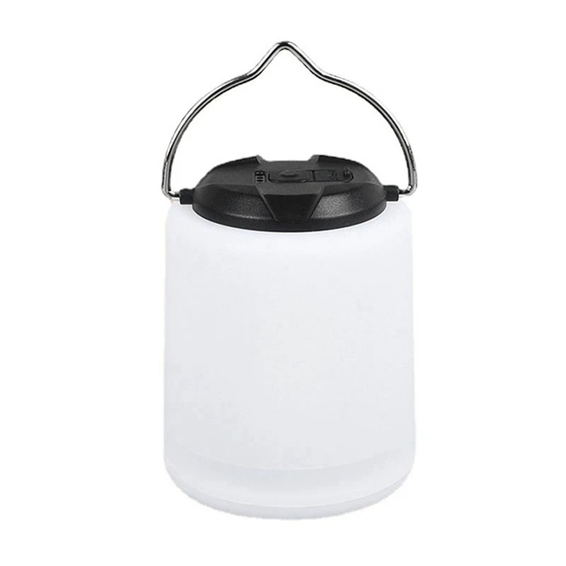 Lampe de camping aste, lanterne de camping en plein air, lumière blanche étanche d'urgence pour la randonnée, 1 PC