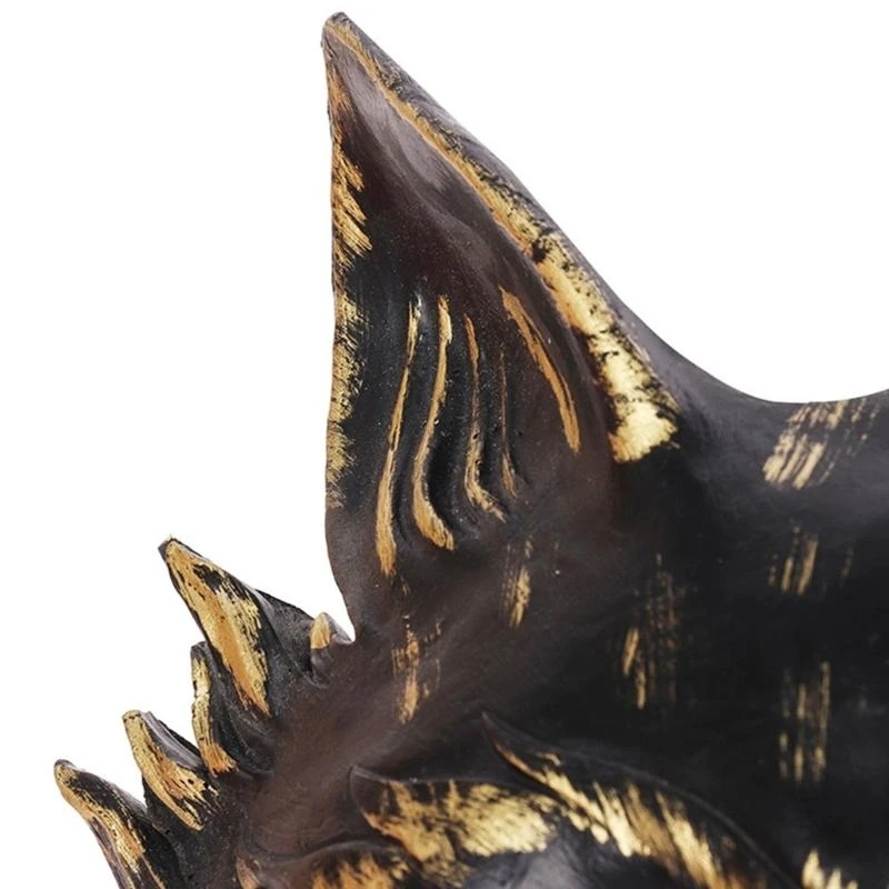 3D Werwolf Maske Cosplays Party Maske Halbe Gesichtsmaske Gruselige Tiermaske Maskerade Halloween Kostüm Zubehör Wolf Maske