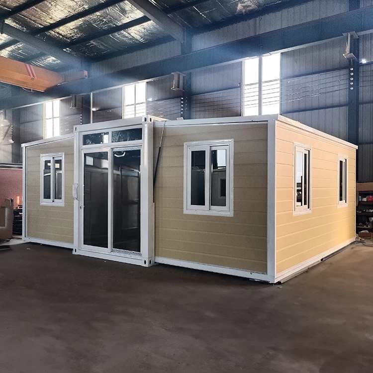 Best Steel Structure Expandable Containers House 20 Ft 40 Ft 3 Bedrooms Luxury Collapsible Expanding Container Home