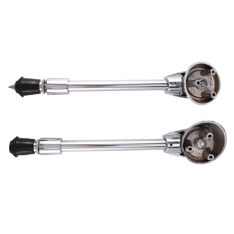 2Pcs Professional Drum Leg Bass Drum Spurs Legs With Skid-Resistant Feet Percussion Instrument Accessories