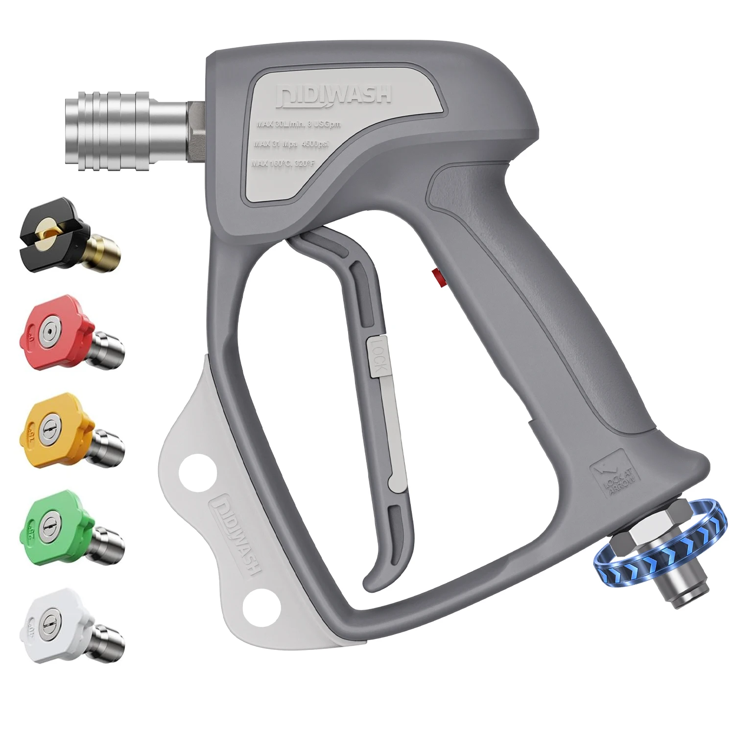 Fishing Swivel Connector - Swivel Gun Pro-High Pressure Water Handle