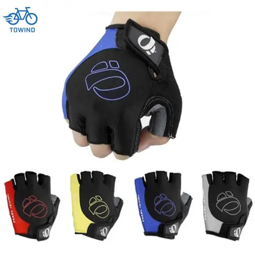 Imagen 1 del producto Nuevos guantes de ciclismo de medio dedo de Gel, guantes antideslizantes y antisudor para bicicleta y motocicleta, guantes deportivos antigolpes para bicicleta de montaña y carretera 2023