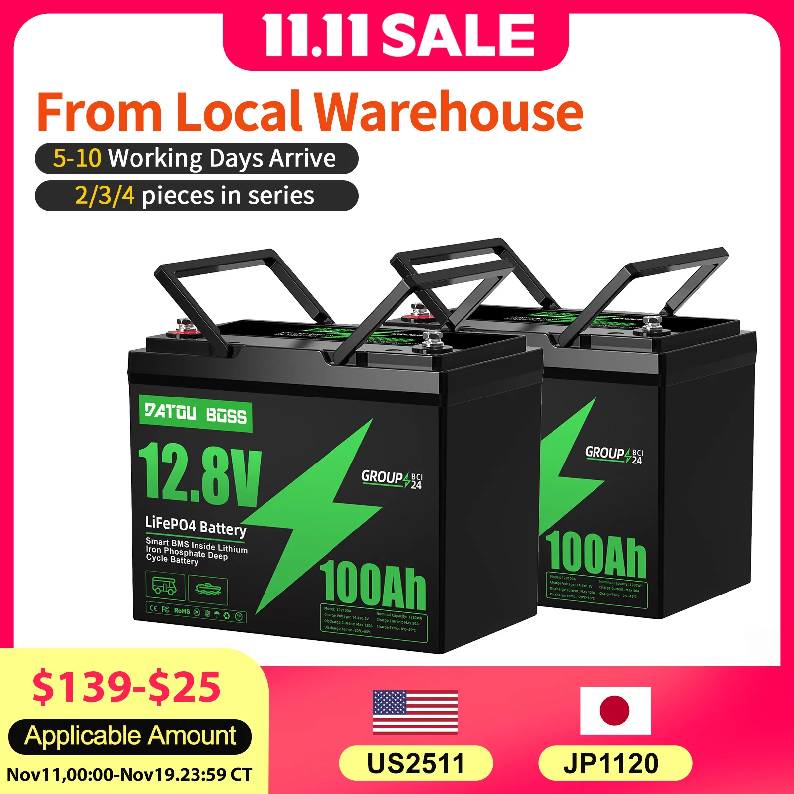 Datouboss 24V 36V 4… - image