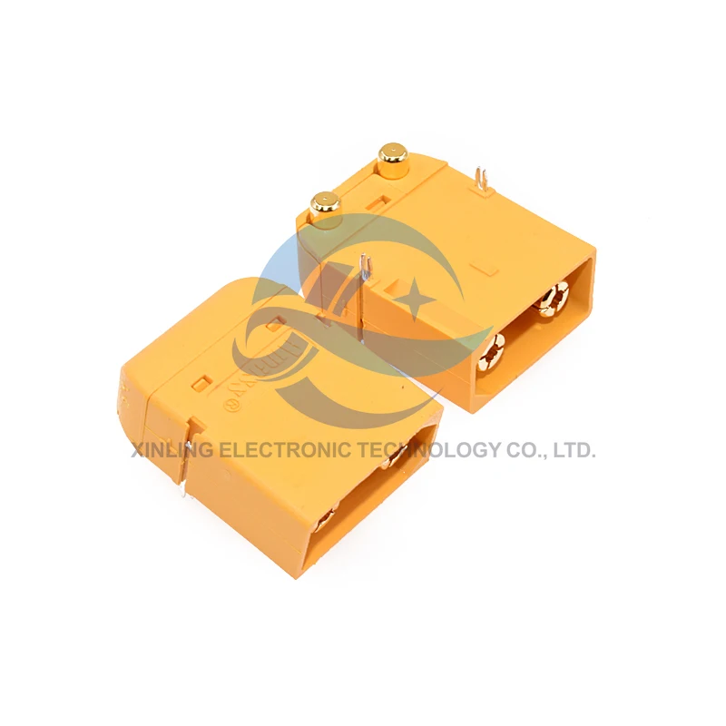 XT90PW-F/M Male/female Connector Aircraft Model Plug Horizontal Battery Charger Welding Plate Interface