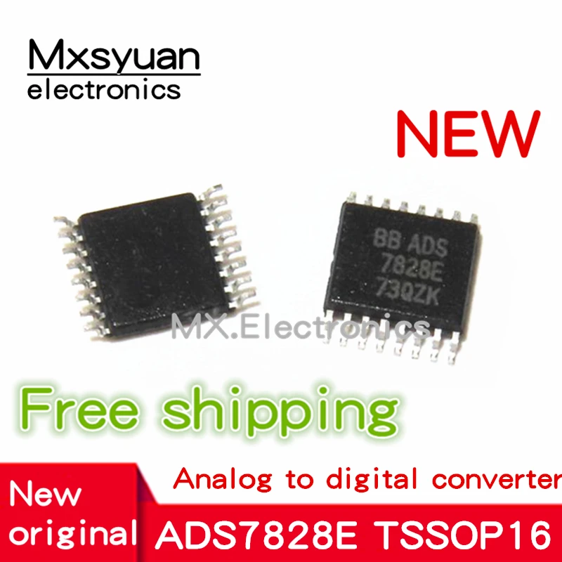 5~10PCS ADS7828E ADS7828EB ADS7828 TSSOP16 New original