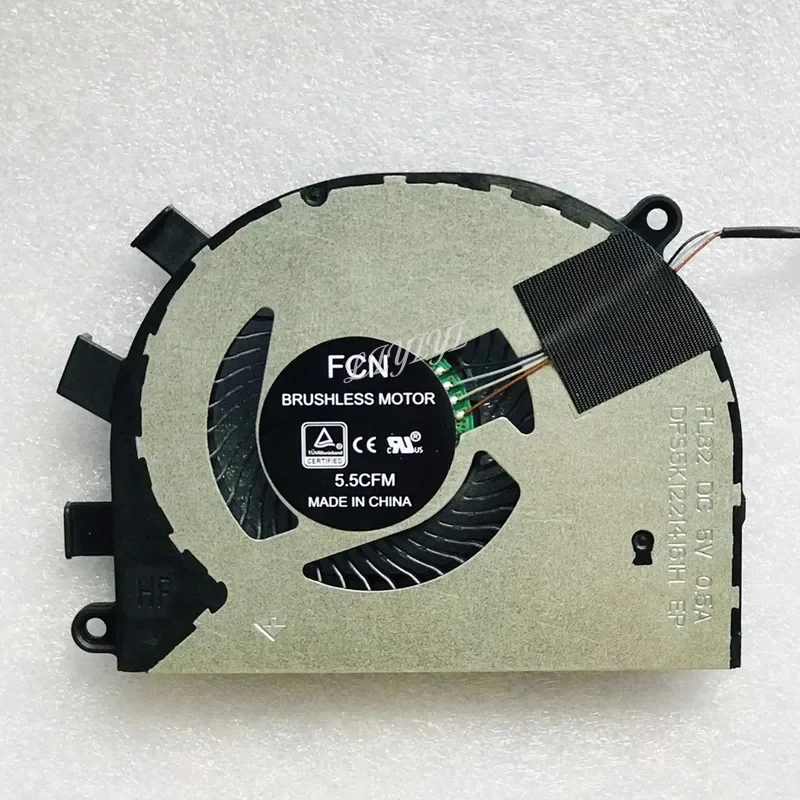 New original cpu for Dell Inspiron 5584 15-5584 0T6RHW cooling fan cooler T6RHW DC5V 0.5A 4PIN