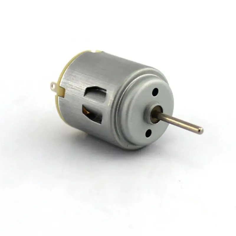 3-6V 8000RPM Mini Micro Small DC Motor for DIY Toys Hobbies Smart Car Round Motors 2.7cm Model Airplane Aircraft Making