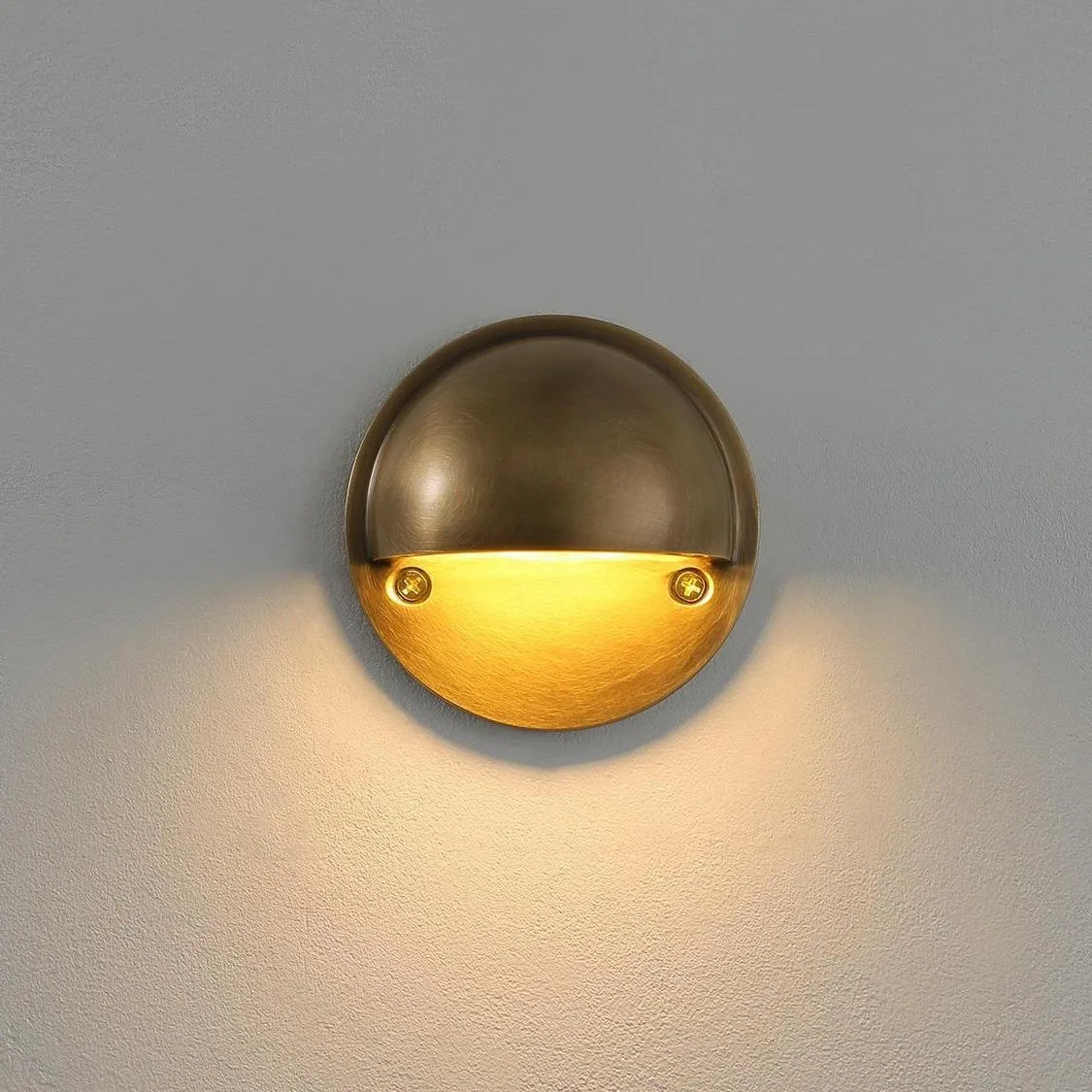 Vintage Brass Small Wall Lamp Bedroom Bedside Lamp Living Room Medieval Aisle Corridor Entrance Entrance Lamp