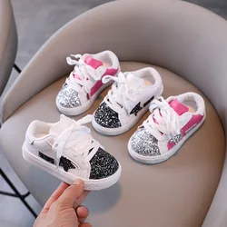 Kids Sneakers Summer Autumn Boy Fashion Brand Sport Running Chunky Trainers Toddler Girls Casual Star Shoes First Walk Soft Sole