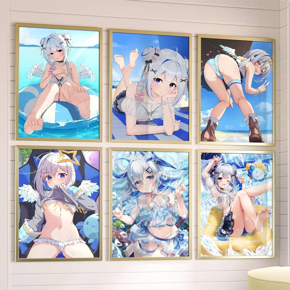

Amane KanataS Sexy Girl Poster Posters,waterproof Paper Stickers,coffee Shops,bar Living Rooms
